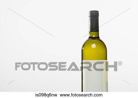Wine bottle and glass View Large Photo Image Stock Photo - Wine bottle and glass. Fotosearch