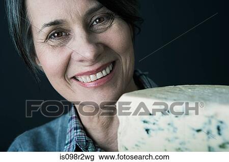 Woman with cheese View Large Photo Image Stock Image - Woman with cheese. Fotosearch