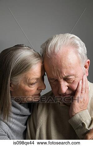 Picture - Worried couple. Fotosearch
