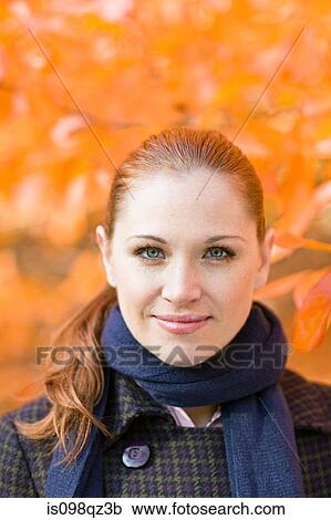 Young woman outdoors View Large Photo Image Stock Image - Young woman outdoors. Fotosearch