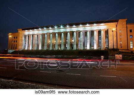 "University of law building at night, Caba, Buenos Aires, Argentina" View Large Photo Image Stock Photography - "University of law building at night, Caba, Buenos Aires, Argentina". Fotosearch