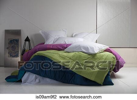 Unmade bed View Large Photo Image Stock Image - Unmade bed. Fotosearch