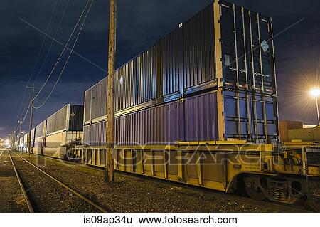 "Containers at Puget Sound, Seattle, USA" View Large Photo Image Stock Photograph - "Containers at Puget Sound, Seattle, USA". Fotosearch