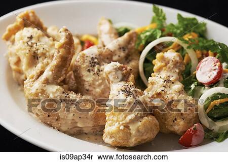 Fried chicken View Large Photo Image Stock Photography - Fried chicken. Fotosearch
