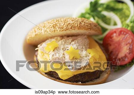 Hamburger View Large Photo Image Stock Photography - Hamburger. Fotosearch