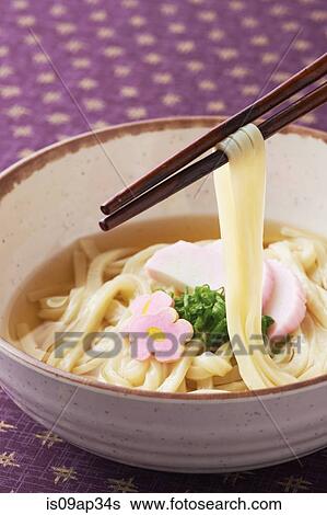 Japanese noodles View Large Photo Image Stock Photograph - Japanese noodles. Fotosearch