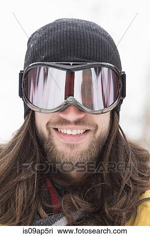 Close up portrait of smiling male snowboarder on street View Large Photo Image Stock Image - Close up portrait of smiling male snowboarder on street. Fotosearch