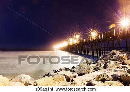 Stock Image - "Oceanside, California, USA". Fotosearch