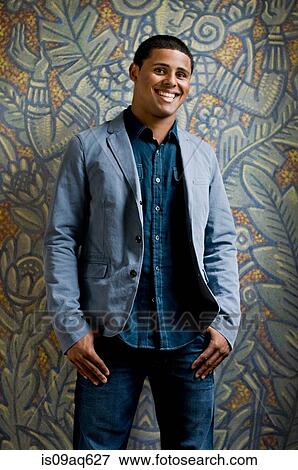 Stock Photo - Portrait of mature handsome teenage boy. Fotosearch
