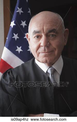 Portrait of senior male judge View Large Photo Image Stock Photo - Portrait of senior male judge. Fotosearch