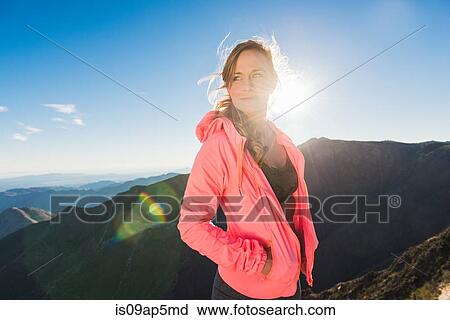 "Portrait of young female trail runner on Pacific Crest Trail, Pine Valley, California, USA" View Large Photo Image Stock Image - "Portrait of young female trail runner on Pacific Crest Trail, Pine Valley, California, USA". Fotosearch