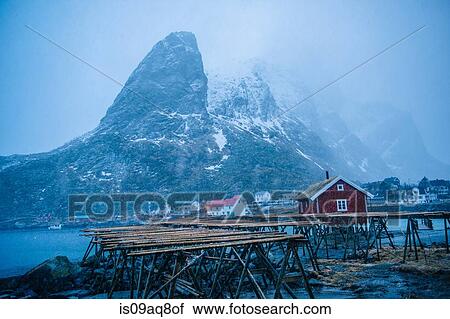 Stock Image - "Reine, Norway". Fotosearch