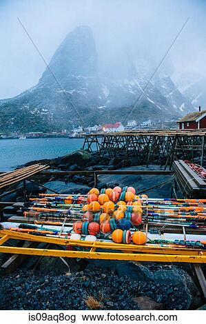 Stock Image - "Reine, Norway". Fotosearch