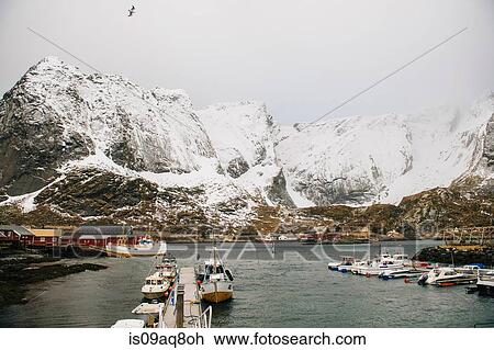 "Reine, Norway" View Large Photo Image Stock Image - "Reine, Norway". Fotosearch
