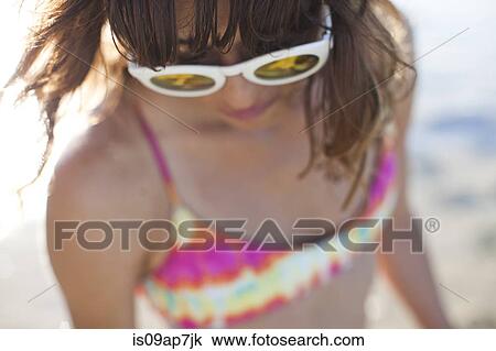 Woman enjoying beach View Large Photo Image Stock Image - Woman enjoying beach. Fotosearch