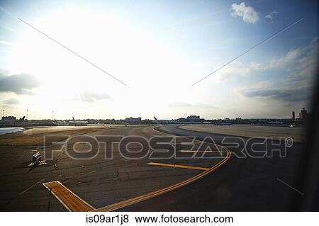 "Airport tarmac, Brooklyn, New York, USA" View Large Photo Image Stock Photo - "Airport tarmac, Brooklyn, New York, USA". Fotosearch