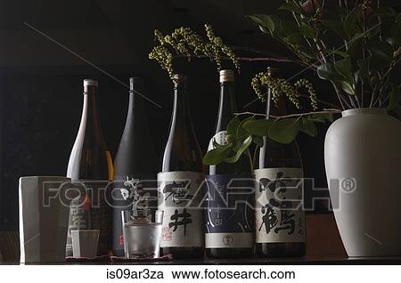 Asian drinks bottles View Large Photo Image Stock Image - Asian drinks bottles. Fotosearch