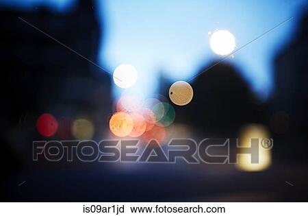 Blurred lights of cars moving at night View Large Photo Image Stock Image - Blurred lights of cars moving at night. Fotosearch