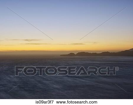 Stock Photo - "Bonita light house sparkling in the distance, San Francisco, California, USA". Fotosearch