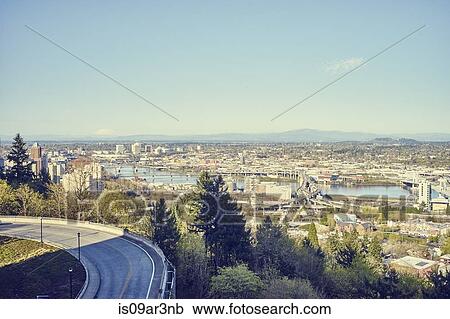 "Cityscape, Portland, Oregon, USA" View Large Photo Image Stock Image - "Cityscape, Portland, Oregon, USA". Fotosearch