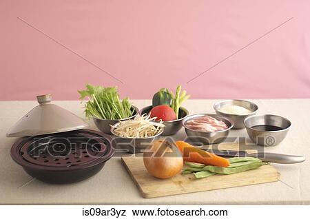 Stock Photo - Fresh Asian ingredients. Fotosearch