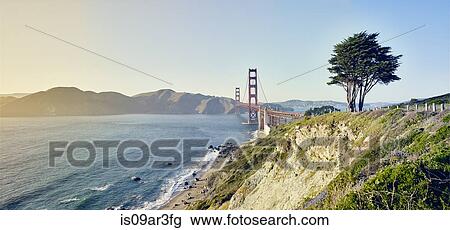 Stock Image - "Golden Gate Bridge, San Francisco, California, USA". Fotosearch