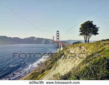 Stock Image - "Golden Gate Bridge, San Francisco, California, USA". Fotosearch