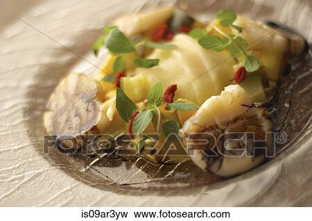 "Gourmet food, close up" View Large Photo Image Stock Photo - "Gourmet food, close up". Fotosearch