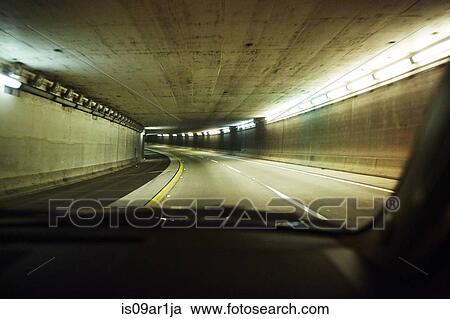 "Road in tunnel, Brooklyn, New York, USA" View Large Photo Image Stock Image - "Road in tunnel, Brooklyn, New York, USA". Fotosearch