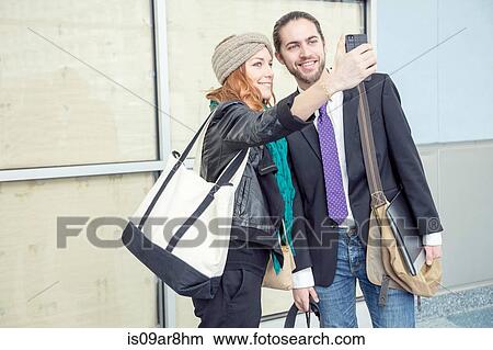 Business people taking selfie View Large Photo Image Picture - Business people taking selfie. Fotosearch