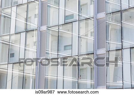 Detail of glass fronted hotel corridors and windows View Large Photo Image Stock Photo - Detail of glass fronted hotel corridors and windows. Fotosearch