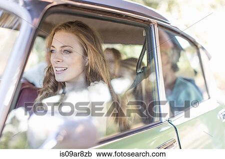 Family in car together, taking road trip View Large Photo Image Stock Image - Family in car together, taking road trip. Fotosearch
