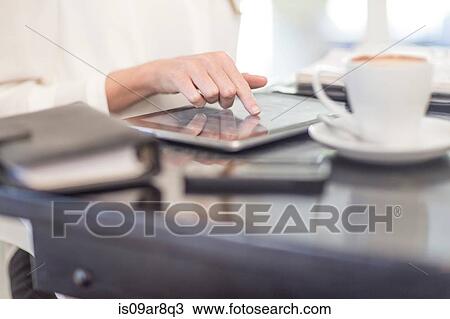 Hands of business people using digital tablet View Large Photo Image Stock Image - Hands of business people using digital tablet. Fotosearch