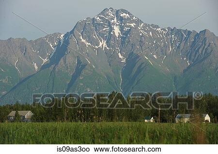 Matanuska Valley, Palmer, Alaska, USA View Large Photo Image Picture - Matanuska Valley, Palmer, Alaska, USA. Fotosearch