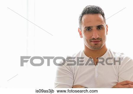 Portrait of mid adult man View Large Photo Image Stock Image - Portrait of mid adult man. Fotosearch