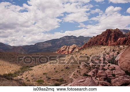 Stock Photography - Red Rock Canyon National Conservation Area landscape, Las Vegas, Nevada, USA. Fotosearch