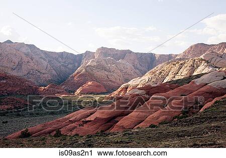 View of layered rock formations in Snow Canyon State Park, Utah, USA View Large Photo Image Stock Image - View of layered rock formations in Snow Canyon State Park, Utah, USA. Fotosearch
