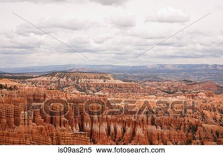 Stock Photography - View of rock formations in Bryce Canyon National Park, Utah, USA. Fotosearch