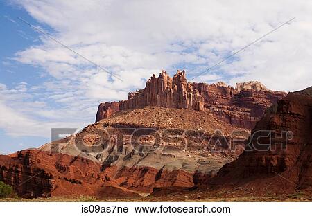 View of rock formations in Capitol Reef National Park, Torrey, Utah, USA View Large Photo Image Stock Image - View of rock formations in Capitol Reef National Park, Torrey, Utah, USA. Fotosearch