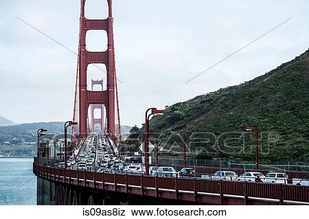 Stock Photo - Golden Gate Bridge, San Francisco, California, USA. Fotosearch