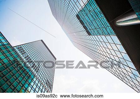 Skyscrapers, low angle view, New York, USA View Large Photo Image Stock Image - Skyscrapers, low angle view, New York, USA. Fotosearch