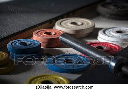 Weight plates View Large Photo Image Stock Image - Weight plates. Fotosearch