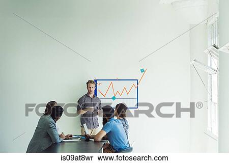 Business people in brainstorming meeting View Large Photo Image Stock Photography - Business people in brainstorming meeting. Fotosearch