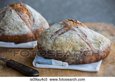 Freshly baked panella bread View Large Photo Image Stock Photography - Freshly baked panella bread. Fotosearch