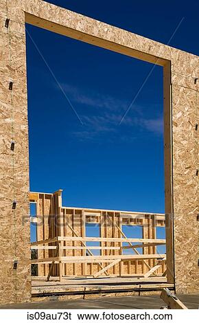 Exterior and interior walls of residential cottage style home under construction, Quebec, Canada View Large Photo Image Stock Photograph - Exterior and interior walls of residential cottage style home under construction, Quebec, Canada. Fotosearch