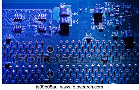 Close up of computer circuit board View Large Photo Image Stock Photograph - Close up of computer circuit board. Fotosearch