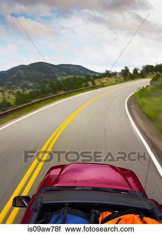 Convertible on highway, Boulder, Colorado View Large Photo Image Stock Image - Convertible on highway, Boulder, Colorado. Fotosearch