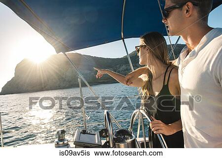 Couple steering wheel of sailboat, San Diego Bay, California, USA View Large Photo Image Stock Photograph - Couple steering wheel of sailboat, San Diego Bay, California, USA. Fotosearch