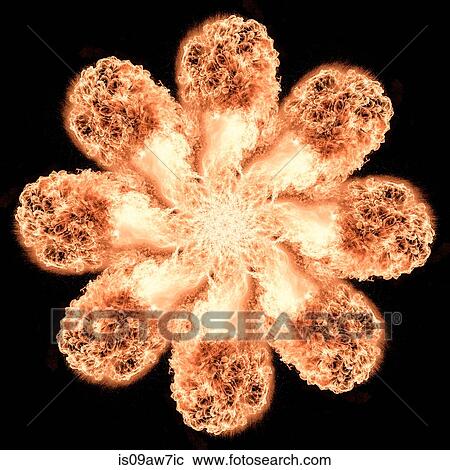 Digitally enhanced image of fire patterns View Large Photo Image Stock Image - Digitally enhanced image of fire patterns. Fotosearch
