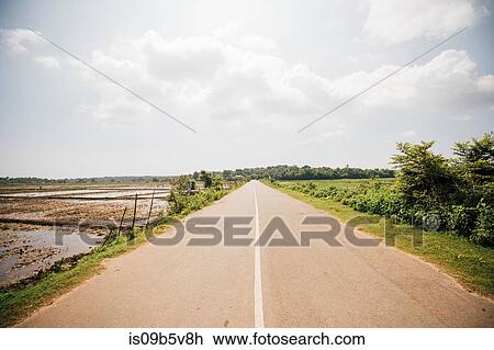 Empty road, Matara, Southern Province, Sri Lanka View Large Photo Image Stock Image - Empty road, Matara, Southern Province, Sri Lanka. Fotosearch